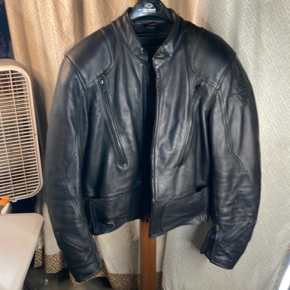 Hein Gericke leather motorcycle jacket